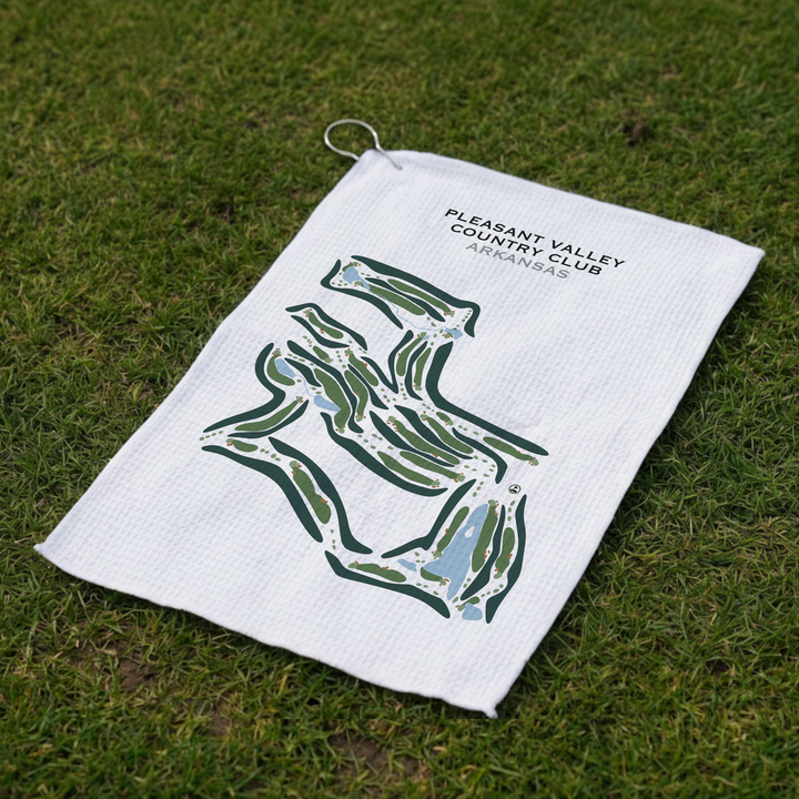 Pleasant Valley Country Club, Arkansas - Printed Golf Courses