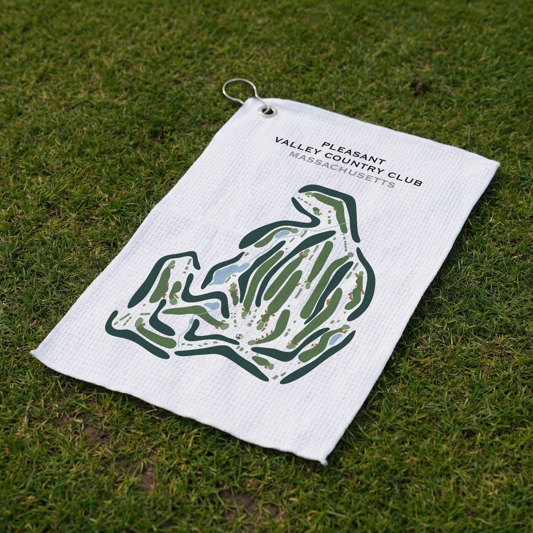 Pleasant Valley Country Club, Massachusetts - Printed Golf Course
