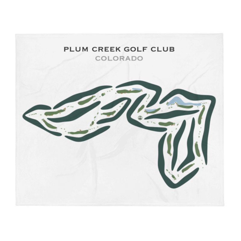 Plum Creek Golf Club, Colorado - Printed Golf Courses