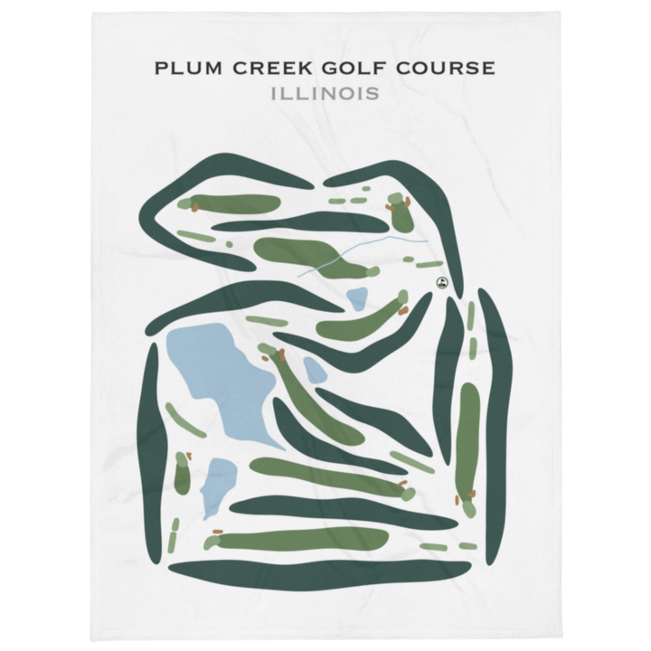 Plum Creek Golf Course, Illinois - Printed Golf Courses