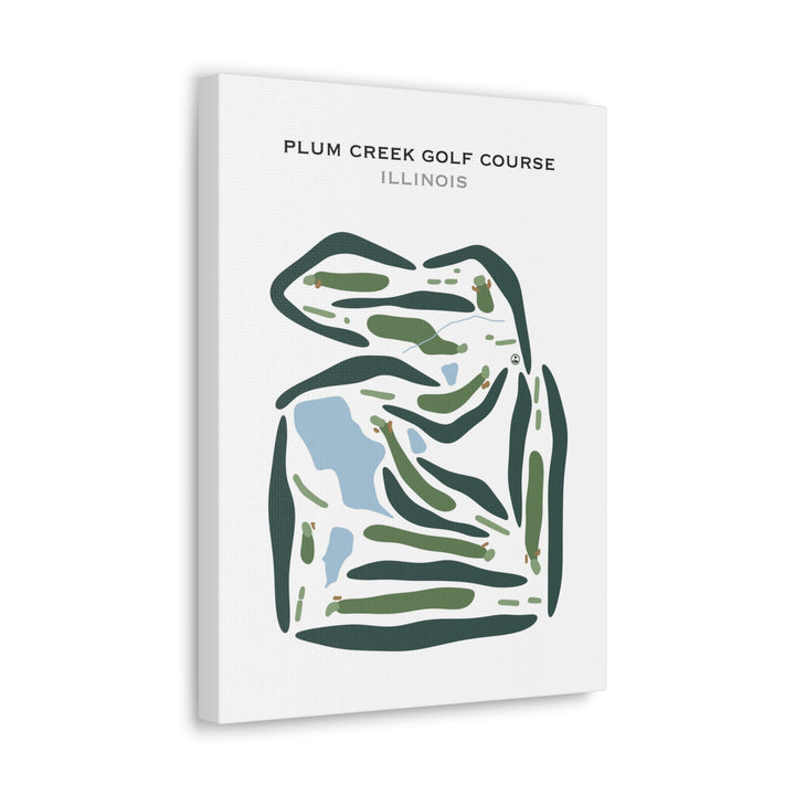 Plum Creek Golf Course, Illinois - Printed Golf Courses