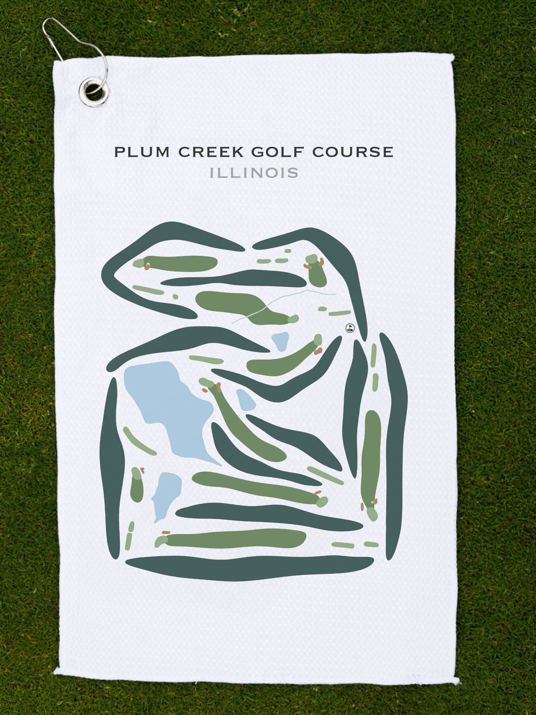 Plum Creek Golf Course, Illinois - Printed Golf Courses