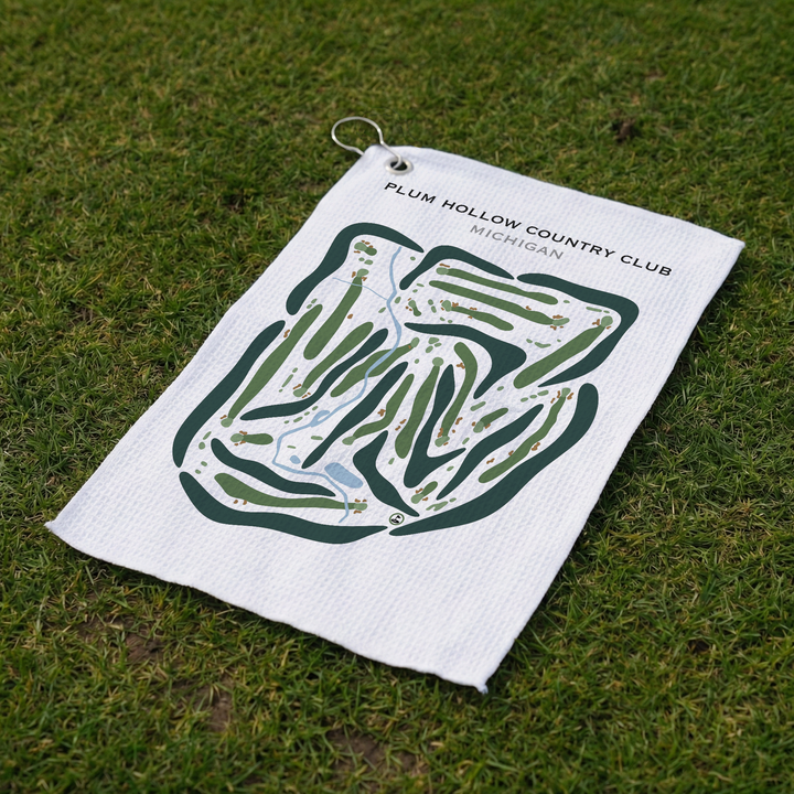 Plum Hollow Country Club, Michigan - Printed Golf Courses