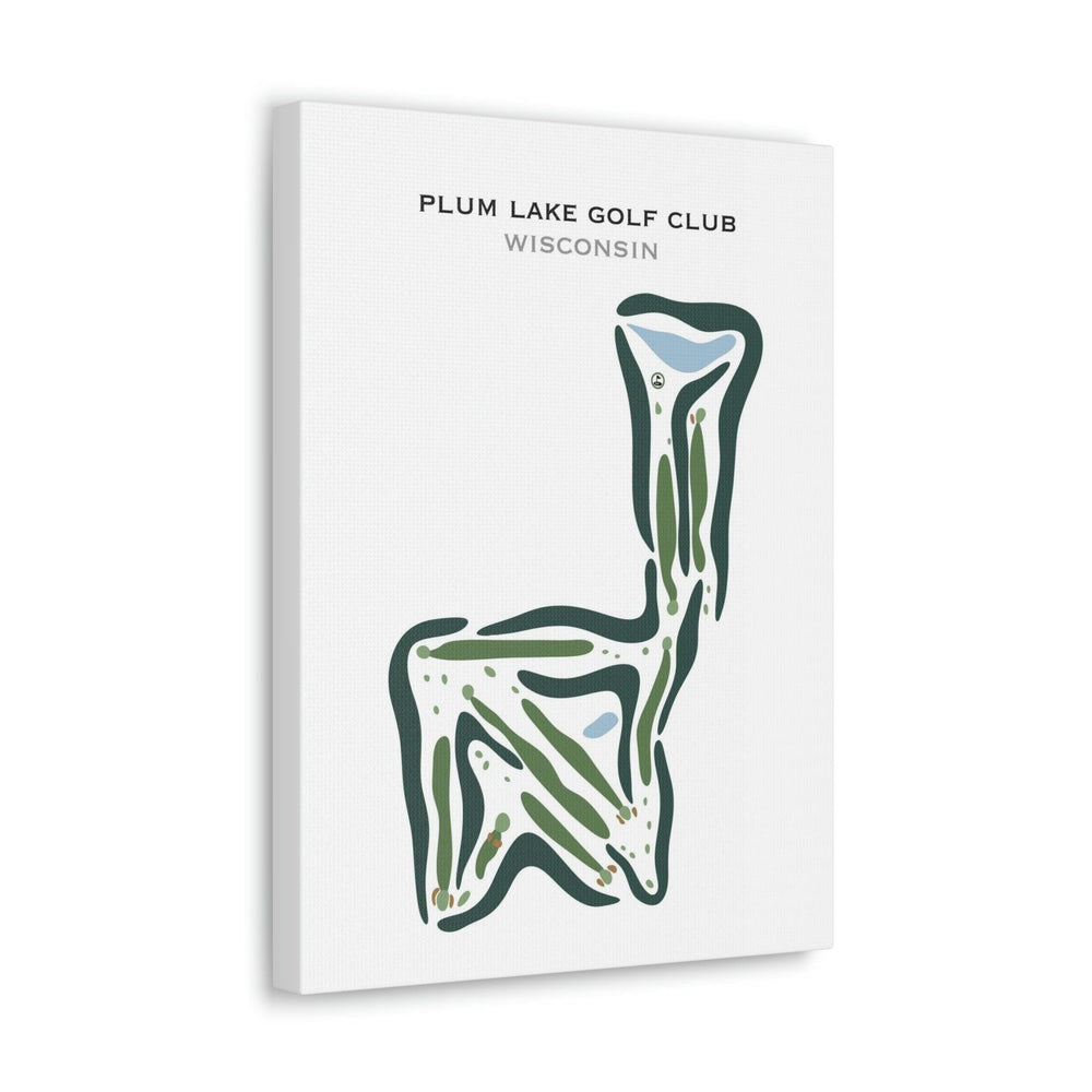 Plum Lake Golf Club, Wisconsin - Printed Golf Courses - Golf Course Prints
