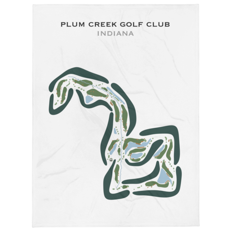 Plum Creek Golf Club, Indiana - Printed Golf Courses