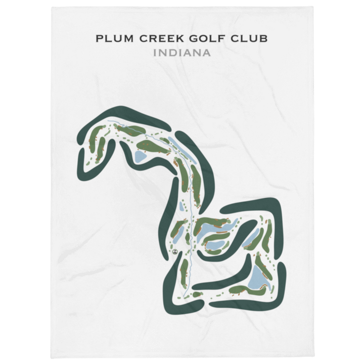 Plum Creek Golf Club, Indiana - Printed Golf Courses