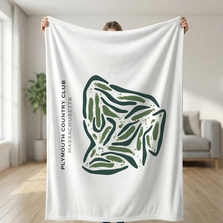 Plymouth Country Club, Massachusetts - Printed Golf Courses