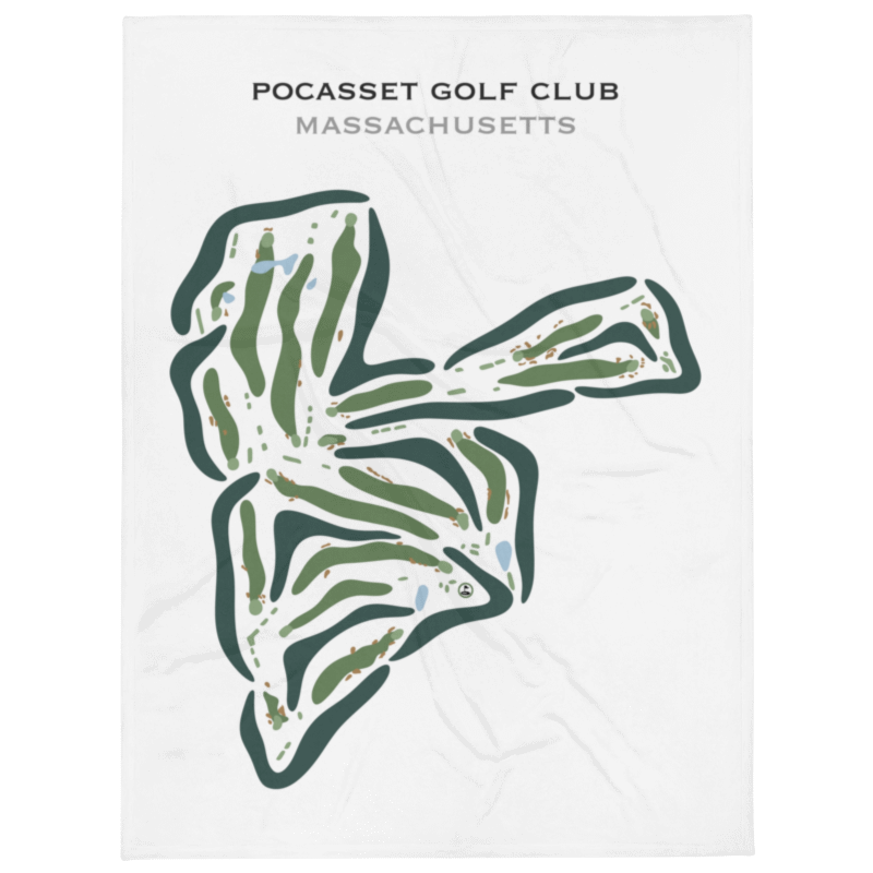 Pocasset Golf Club, Massachusetts - Printed Golf Courses