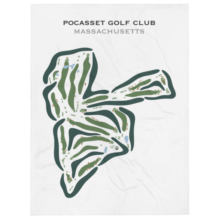 Pocasset Golf Club, Massachusetts - Printed Golf Courses