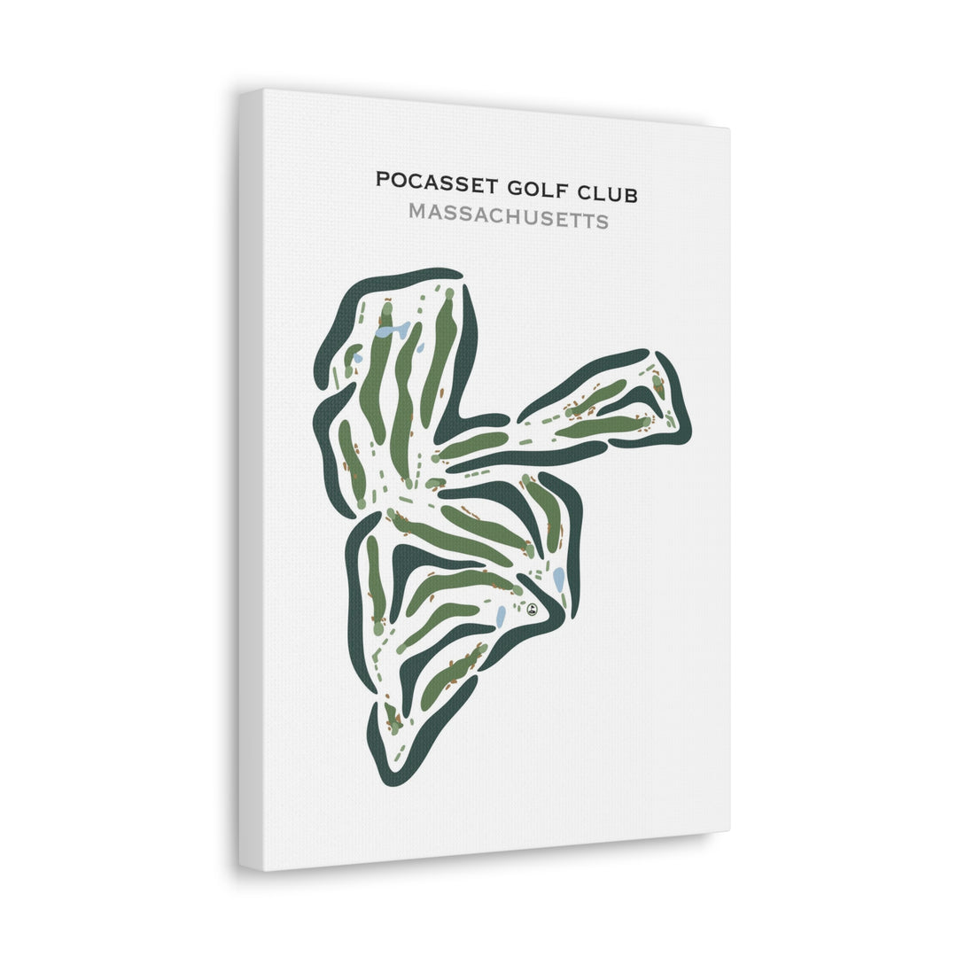 Pocasset Golf Club, Massachusetts - Printed Golf Courses