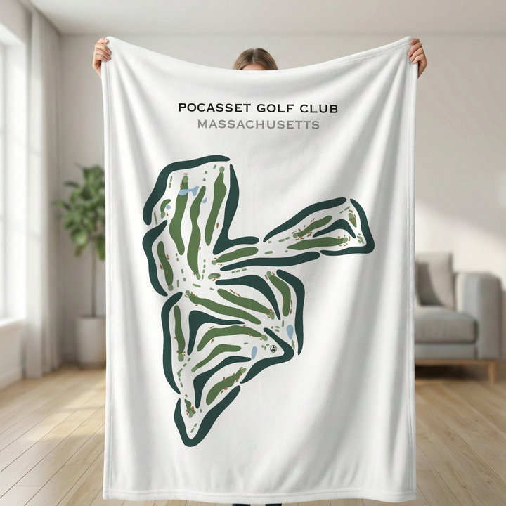Pocasset Golf Club, Massachusetts - Printed Golf Courses