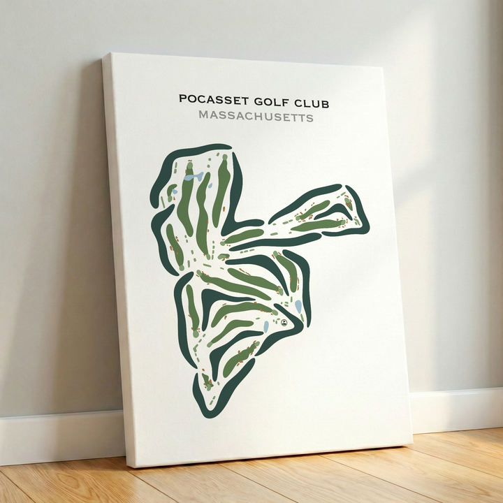 Pocasset Golf Club, Massachusetts - Printed Golf Courses