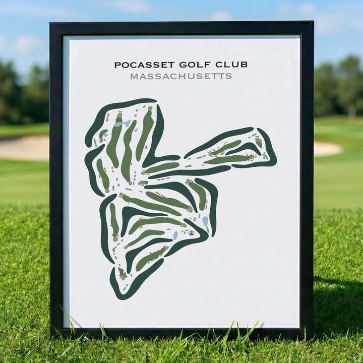 Pocasset Golf Club, Massachusetts - Printed Golf Courses