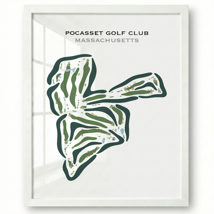 Pocasset Golf Club, Massachusetts - Printed Golf Courses