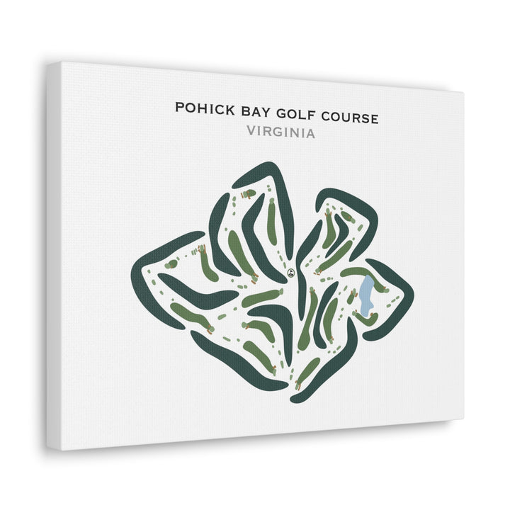 Pohick Bay Golf Course, Virginia - Printed Golf Courses