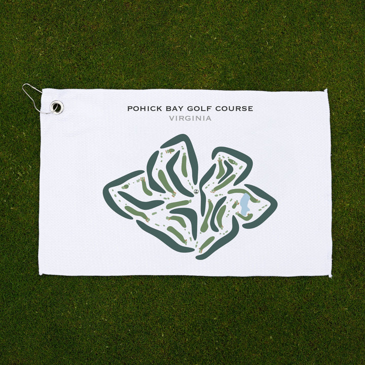 Pohick Bay Golf Course, Virginia - Printed Golf Courses
