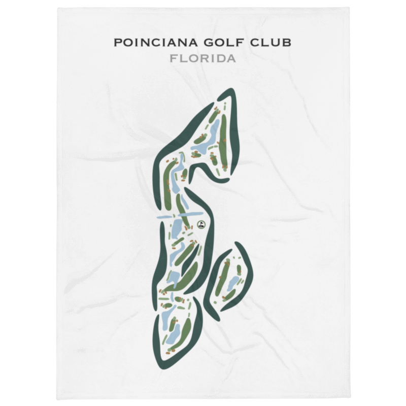 Poinciana Golf Club, Florida - Printed Golf Courses