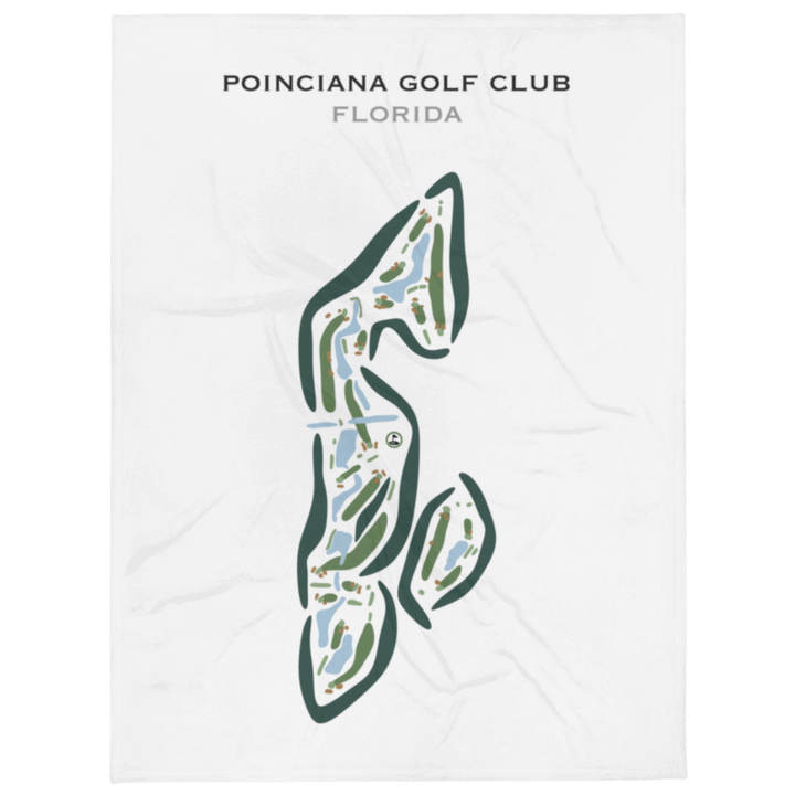 Poinciana Golf Club, Florida - Printed Golf Courses