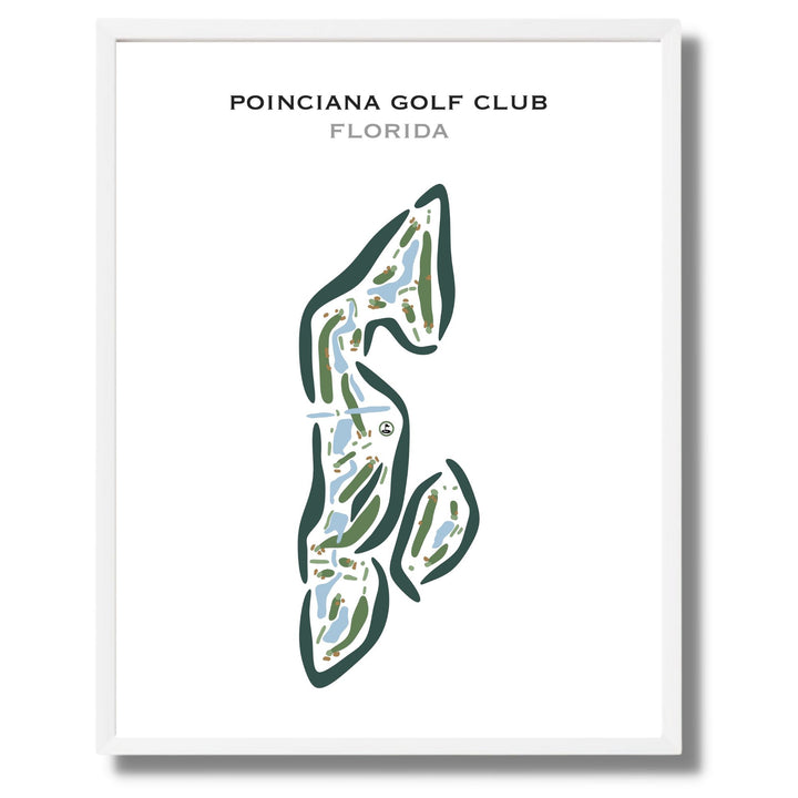 Poinciana Golf Club, Florida - Printed Golf Courses