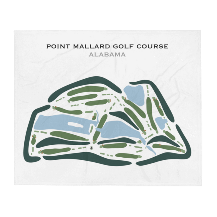Point Mallard Golf Course, Alabama - Printed Golf Courses