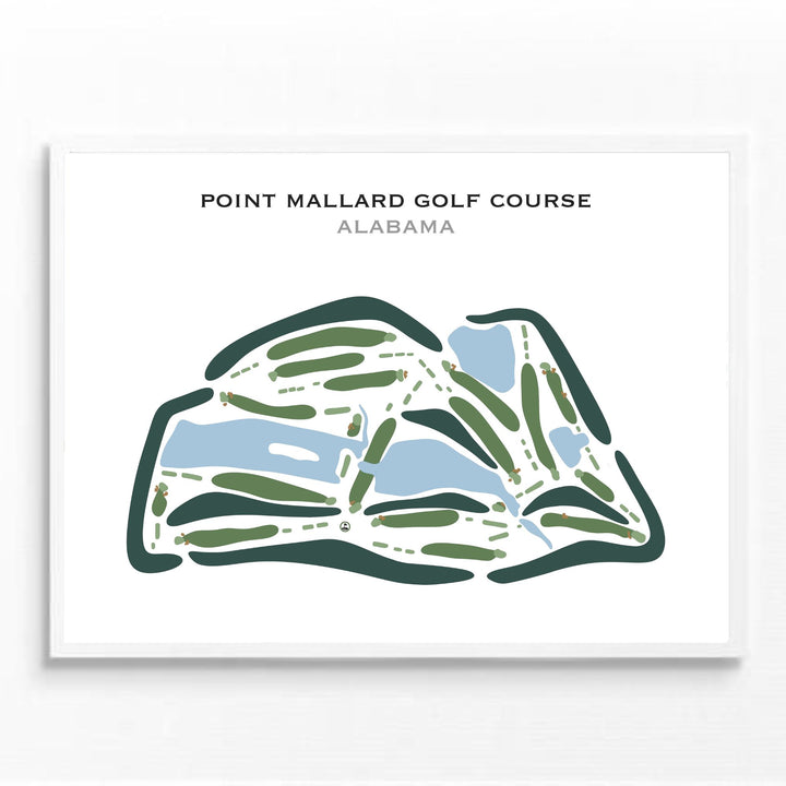 Point Mallard Golf Course, Alabama - Printed Golf Courses