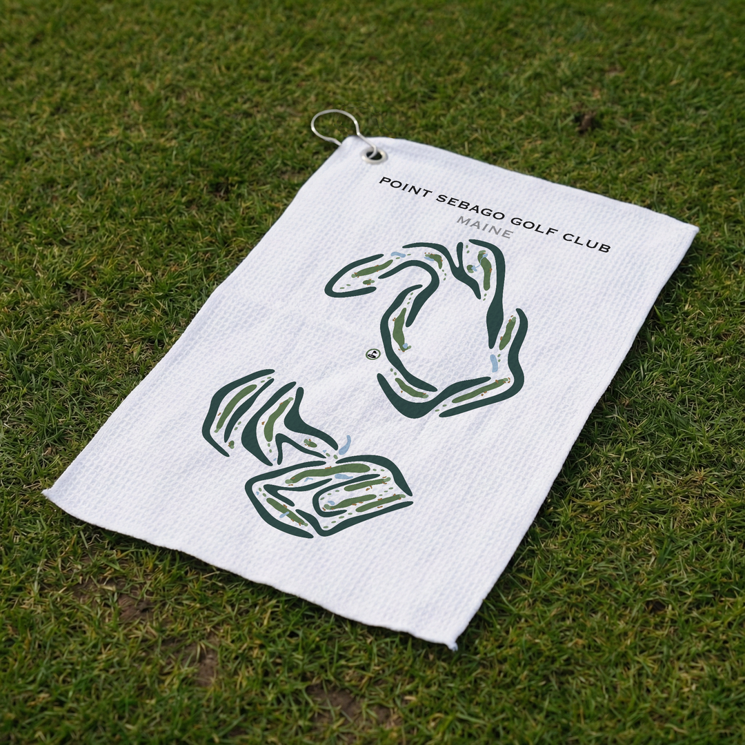Point Sebago Golf Club, Maine - Printed Golf Courses