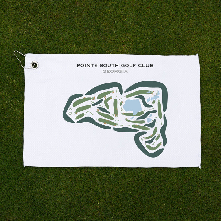 Pointe South Golf Club, Georgia - Printed Golf Courses