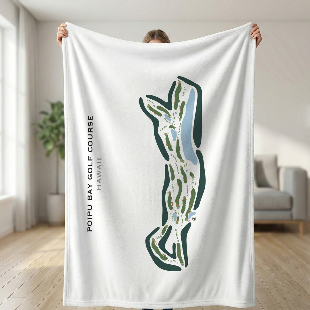 Poipu Bay Golf Course, Hawaii - Printed Golf Courses