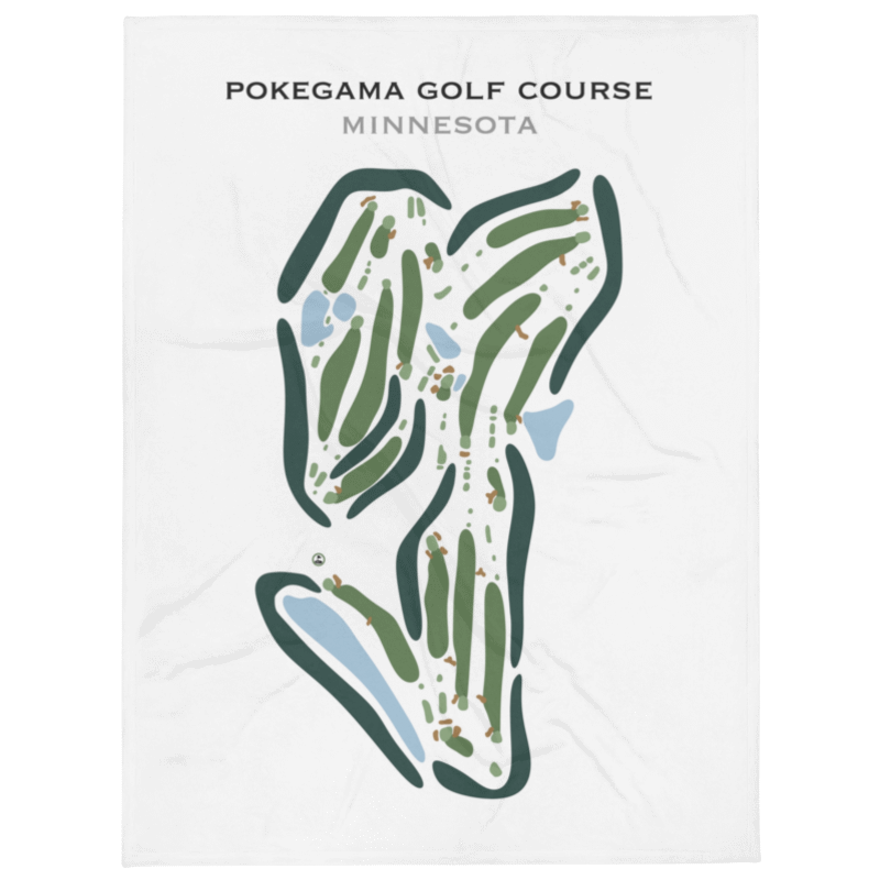 Pokegama Golf Course, Minnesota - Printed Golf Course