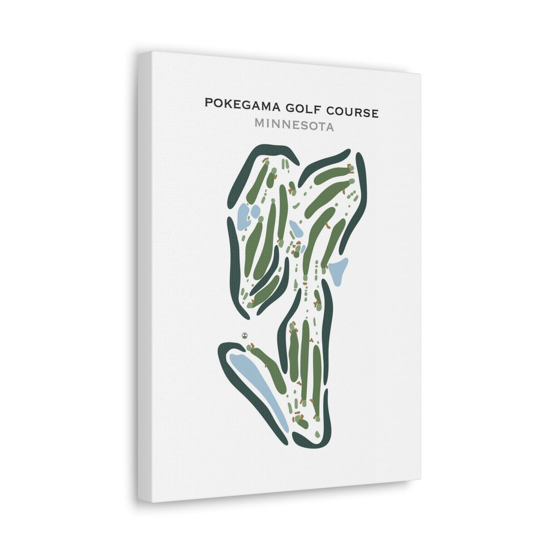 Pokegama Golf Course, Minnesota - Printed Golf Course