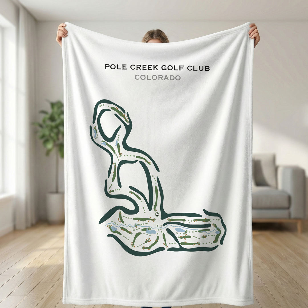 Pole Creek Golf Club, Colorado - Printed Golf Courses