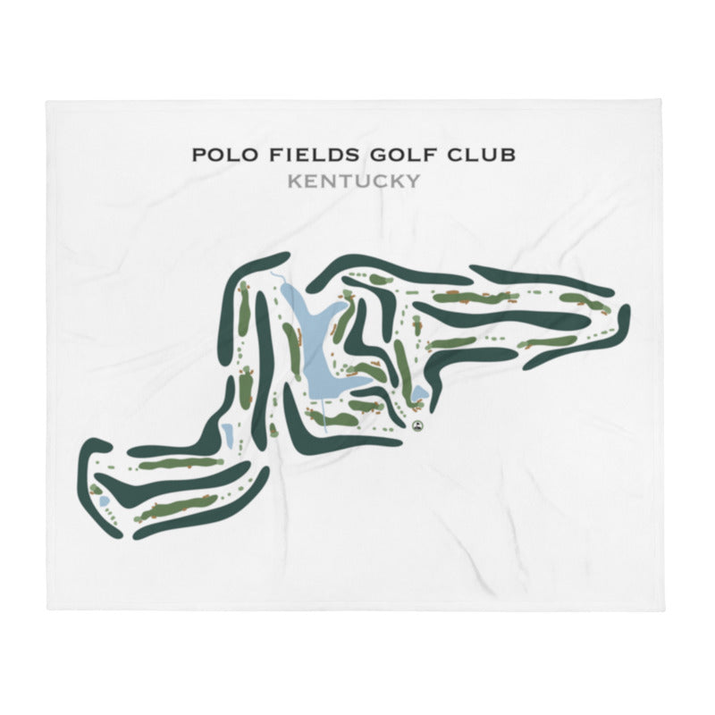 Polo Fields Golf Club, Kentucky - Printed Golf Course