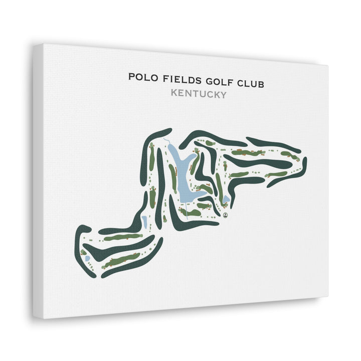 Polo Fields Golf Club, Kentucky - Printed Golf Course