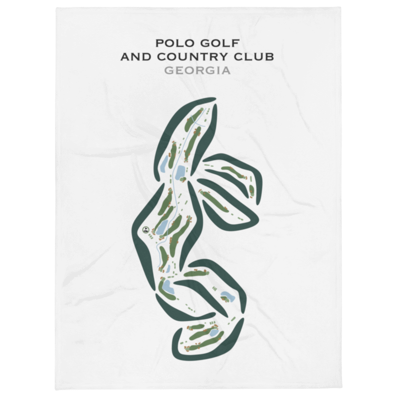 Polo Golf & Country Club, Georgia - Printed Golf Courses