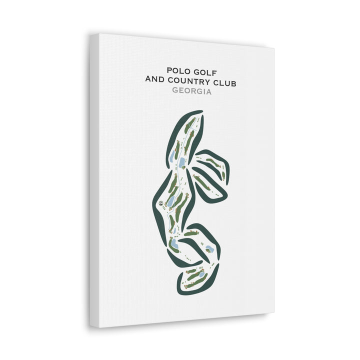 Polo Golf & Country Club, Georgia - Printed Golf Courses