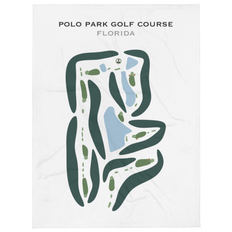 Polo Park Golf Course, Florida - Printed Golf Courses