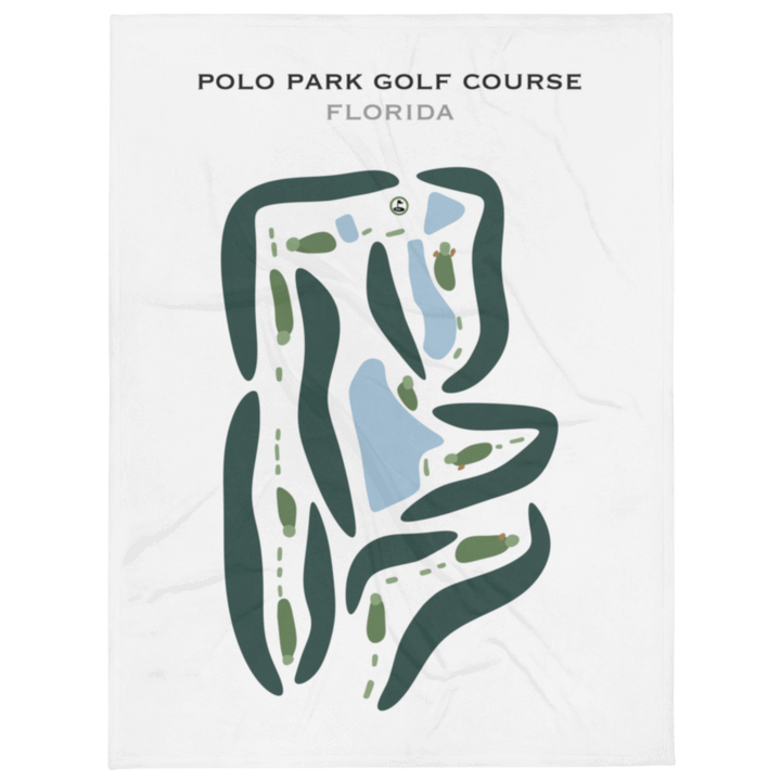 Polo Park Golf Course, Florida - Printed Golf Courses