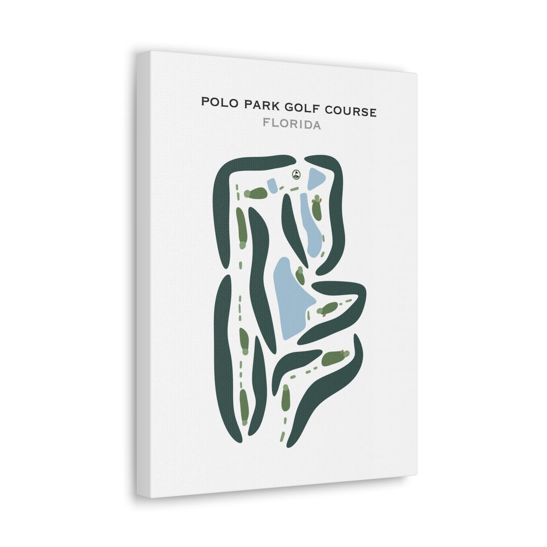 Polo Park Golf Course, Florida - Printed Golf Courses