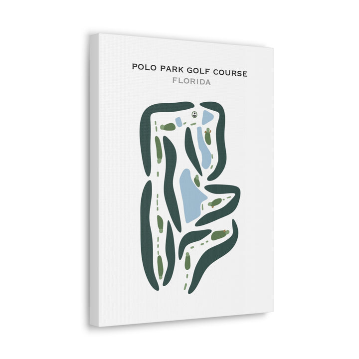 Polo Park Golf Course, Florida - Printed Golf Courses
