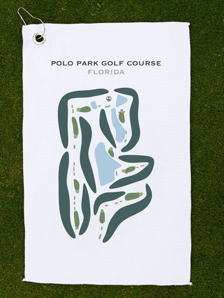 Polo Park Golf Course, Florida - Printed Golf Courses