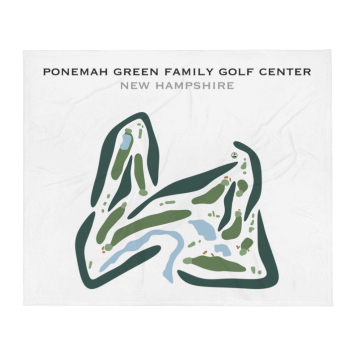 Ponemah Green Family Golf Center, New Hampshire - Printed Golf Courses