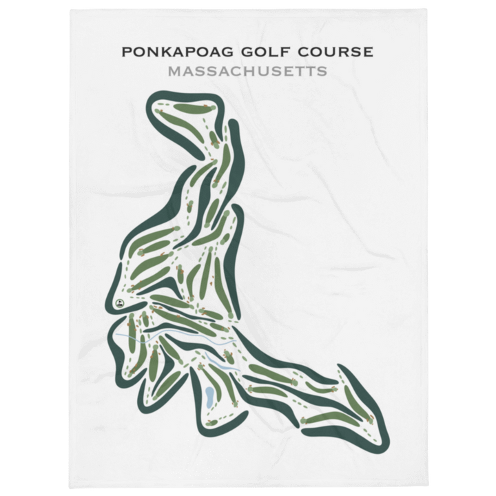 Ponkapoag Golf Course, Massachusetts - Printed Golf Courses