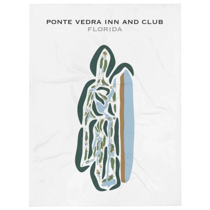 Ponte Vedra Inn & Club, Florida  - Printed Golf Courses