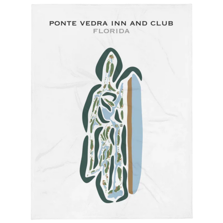 Ponte Vedra Inn & Club, Florida  - Printed Golf Courses