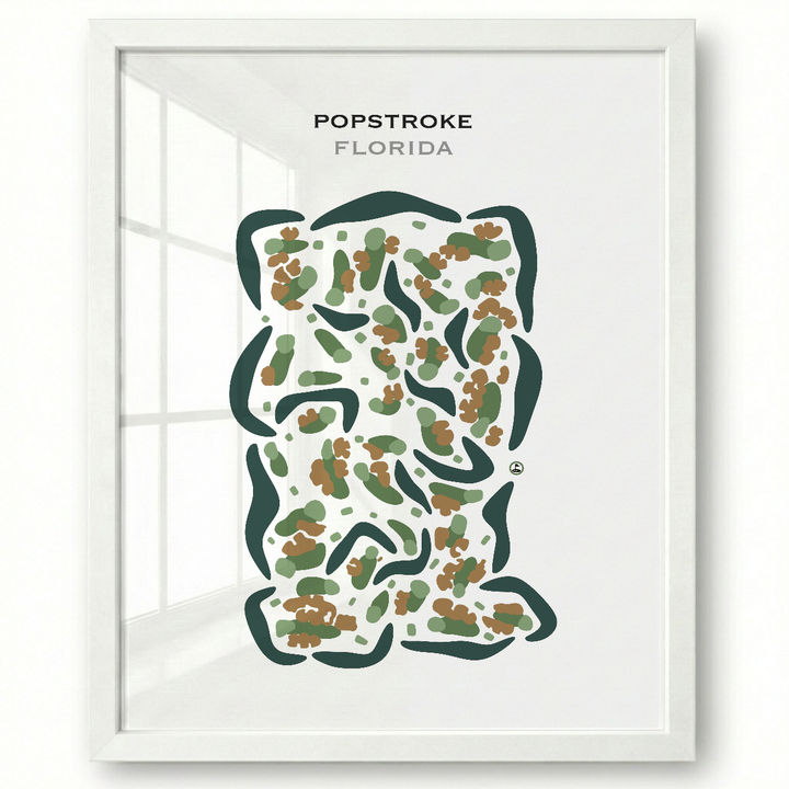 PopStroke, Florida - Printed Golf Courses