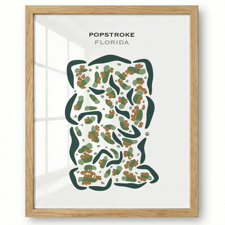 PopStroke, Florida - Printed Golf Courses