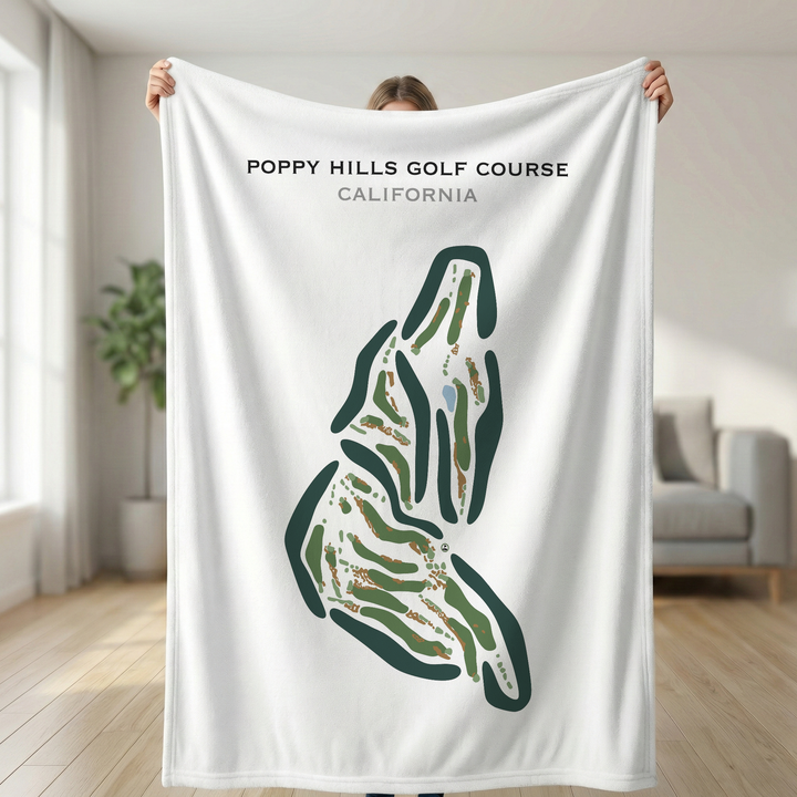 Poppy Hills Golf Course, California - Printed Golf Courses