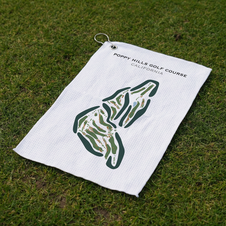 Poppy Hills Golf Course, California - Printed Golf Courses