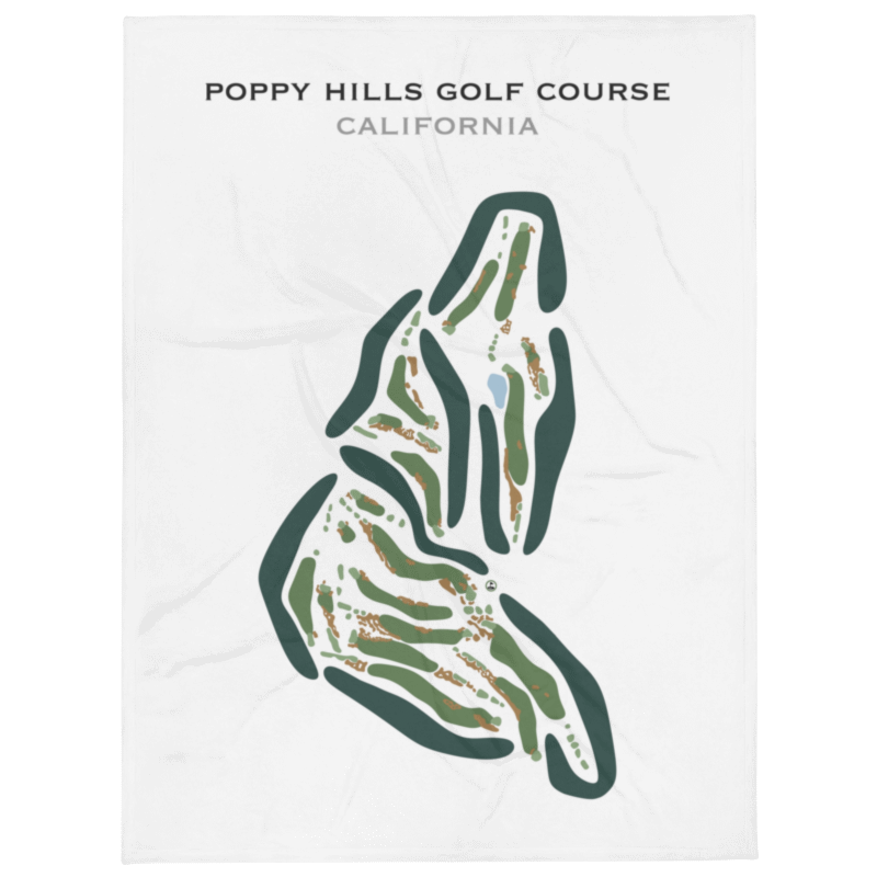 Poppy Hills Golf Course, California - Printed Golf Courses