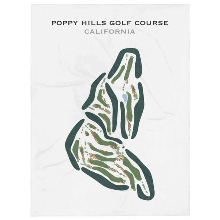 Poppy Hills Golf Course, California - Printed Golf Courses